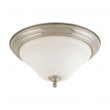 Nuvo 60/1826 - DUPONT 2 LT 15" FLUSH FIXTURE