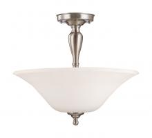 Nuvo 60/1827 - DUPONT 3 LT SEMI FLUSH