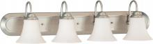 Nuvo 60/1835 - DUPONT 4 LT VANITY FIXTURE