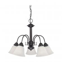 Nuvo 60/3141 - BALLERINA 5 LIGHT CHANDELIER