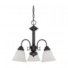 Nuvo 60/3142 - BALLERINA 3 LIGHT CHANDELIER