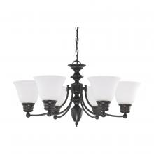 Nuvo 60/3169 - EMPIRE 6 LIGHT 26" CHANDELIER