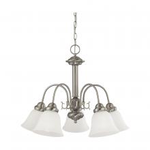 Nuvo 60/3240 - BALLERINA 5 LIGHT CHANDELIER