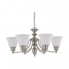 Nuvo 60/3255 - EMPIRE 6 LIGHT CHANDELIER