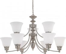 Nuvo 60/3256 - EMPIRE 9 LIGHT CHANDELIER