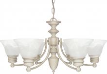 Nuvo 60/359 - EMPIRE 6 LT CHANDELIER