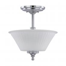 Nuvo 60/4268 - TELLER 2 LIGHT SEMI-FLUSH