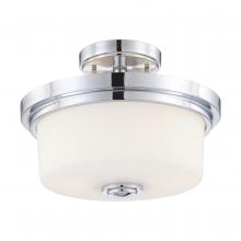 Nuvo 60/4593 - SOHO 2 LIGHT SEMI-FLUSH