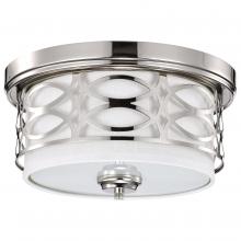 Nuvo 60/4627 - HARLOW 2 LIGHT FLUSH DOME