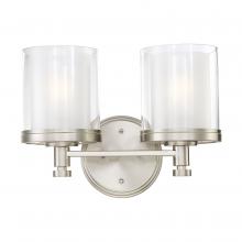 Nuvo 60/4642 - DECKER 2 LIGHT VANITY