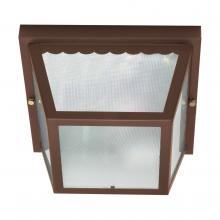 Nuvo 60/472 - 2 LT 10" CARPORT FLUSH FIXTURE