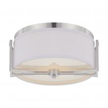 Nuvo 60/4761 - GEMINI 2 LIGHT FLUSH DOME