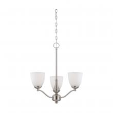 Nuvo 60/5036 - PATTON 3 LIGHT CHANDELIER/UP