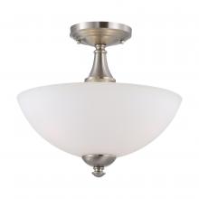 Nuvo 60/5044 - PATTON 3 LIGHT SEMI-FLUSH