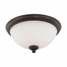 Nuvo 60/5141 - PATTON 3 LIGHT FLUSH DOME