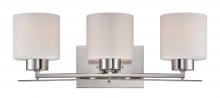 Nuvo 60/5203 - PARALLEL 3 LIGHT VANITY