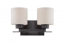 Nuvo 60/5302 - PARALLEL 2 LIGHT VANITY