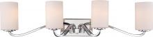 Nuvo 60/5871 - WILLOW 4 LIGHT VANITY