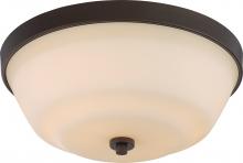 Nuvo 60/5904 - WILLOW 2 LT FLUSH FIXTURE