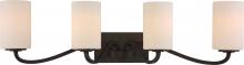 Nuvo 60/5971 - WILLOW 4 LIGHT VANITY