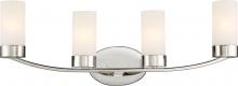 Nuvo 60/6224 - DENVER 4 LIGHT VANITY