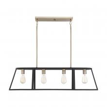 Nuvo 60/6644 - CHASSIS 4 LIGHT ISLAND PENDANT