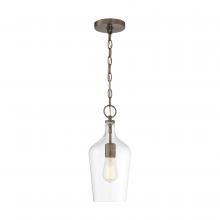 Nuvo 60/6748 - HARTLEY 1 LIGHT PENDANT