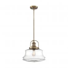 Nuvo 60/6757 - BASEL 1 LIGHT PENDANT