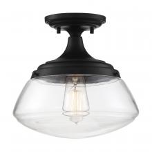 Nuvo 60/6799 - KEW 1 LIGHT SEMI FLUSH