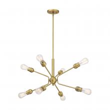 Nuvo 60/6925 - FARADAY 8 LIGHT PENDANT