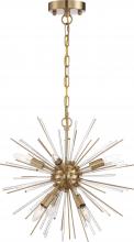 Nuvo 60/6992 - CIRRUS 6 LIGHT CHANDELIER