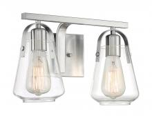 Nuvo 60/7112 - SKYBRIDGE 2 LIGHT VANITY