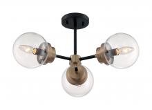 Nuvo 60/7123 - AXIS 3 LIGHT SEMI FLUSH