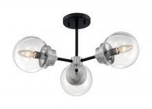 Nuvo 60/7133 - AXIS 3 LIGHT SEMI FLUSH