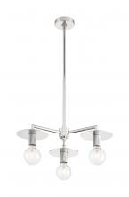 Nuvo 60/7253 - BIZET 3 LIGHT CHANDELIER