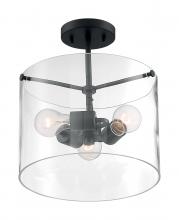 Nuvo 60/7278 - SOMMERSET 3 LIGHT SEMI FLUSH