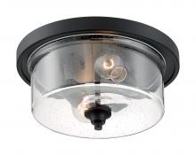 Nuvo 60/7290 - BRANSEL 2 LIGHT FLUSH MOUNT