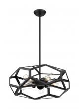 Nuvo 60/7304 - ZEMI 5 LIGHT CHANDELIER