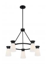 Nuvo 60/7315 - CALETA 5 LIGHT CHANDELIER