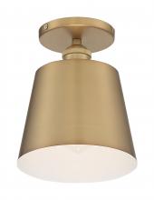 Nuvo 60/7321 - MOTIF 1LT 7" SEMI FLUSH