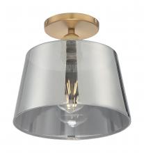 Nuvo 60/7324 - MOTIF 1LT 10" SEMI FLUSH