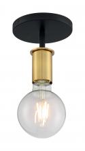 Nuvo 60/7343 - RYDER 1 LIGHT SEMI FLUSH