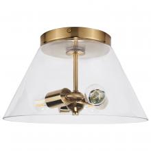 Nuvo 60/7419 - DOVER 3 LIGHT SMALL FLUSH