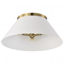 Nuvo 60/7421 - DOVER 3 LIGHT LARGE FLUSH