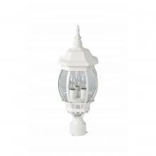 Nuvo 60/897 - CENTRAL PARK 3 LT POST LANTERN