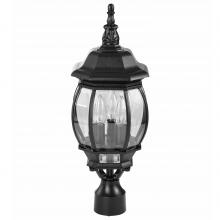 Nuvo 60/899 - CENTRAL PARK 3 LT POST LANTERN