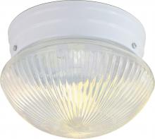 Nuvo SF76/251 - 1 LIGHT 8" MUSHROOM FLUSH