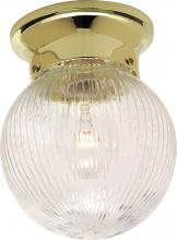 Nuvo SF76/256 - 1 LIGHT 6" BALL FIXTURE