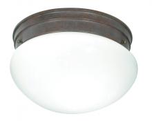 Nuvo SF76/602 - 2 LIGHT 10" MUSHROOM FLUSH