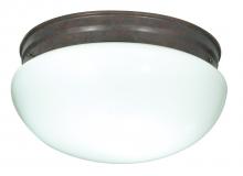 Nuvo SF76/604 - 2 LIGHT 12" MUSHROOM FLUSH